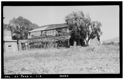  Historic American Buildings Survey Photographed by Henry F. Withey June 8, 1936 NORTH ELEVATION FROM NORTH WEST. - Cota House, Corona, Riverside County, CA