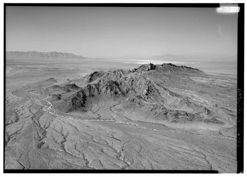  LANDSCAPE VIEW TO DONKEY, EAST OF IRON. - Colorado River Aqueduct, From Colorado River to Lake Mathews, Parker Dam, San Bernardino County, CA