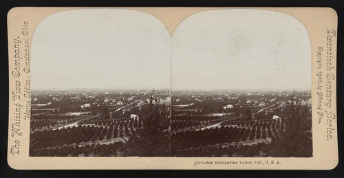 San Bernadino Valley, Cal., U.S.A.