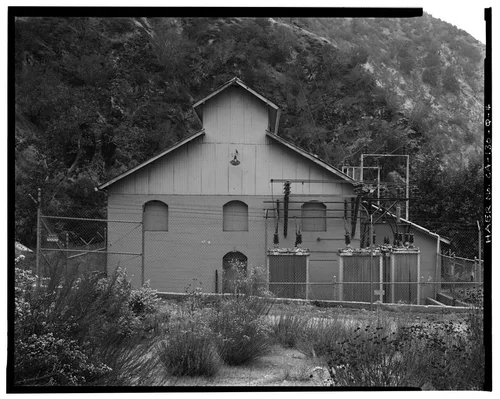  NORTH ELEVATION. - Santa Ana River Hydroelectric System, SAR-2 Powerhouse, Redlands, San Bernardino County, CA