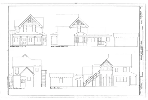 HABS CA-2737 (sheet 3 of 4) - 829-831 Sixth Street (House), Redlands, San Bernardino County, CA