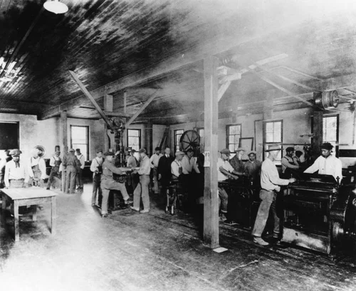 Industrial shop at Sherman Institute