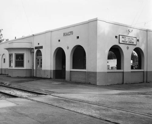 Rialto freight depot