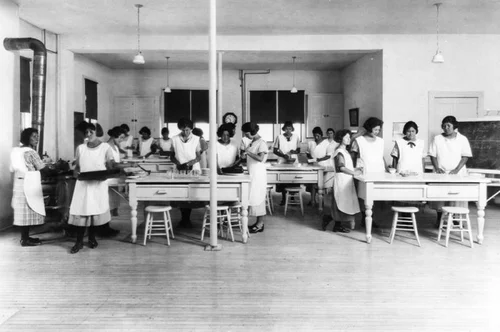 Sherman Indian High School Cooking Class