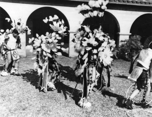 Sherman Indian High School dancers
