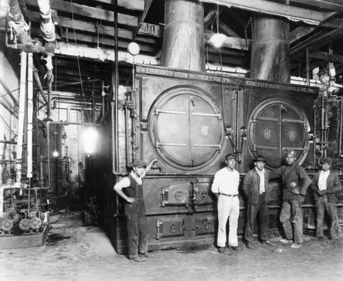 Sherman Institute boiler room