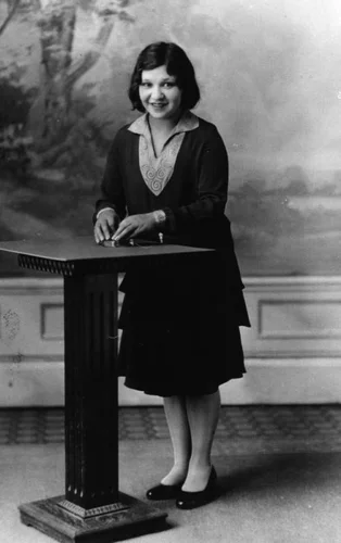Sherman Institute student