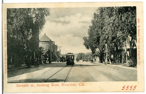 Seventh St. looking West Riverside