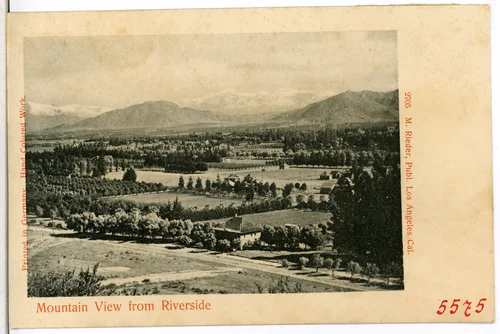 Mountain View from Riverside