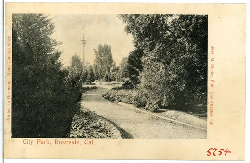 City Park Riverside, California