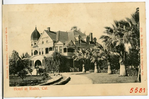 Hotel at Rialto, California