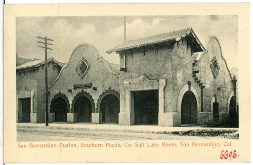 San Bernardino Station Southern Pacific Co., Salt Lake Route