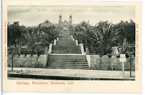 Burrage Residence Redlands Cal.