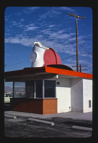 Fire Chief Hat Dog, Barstow, California