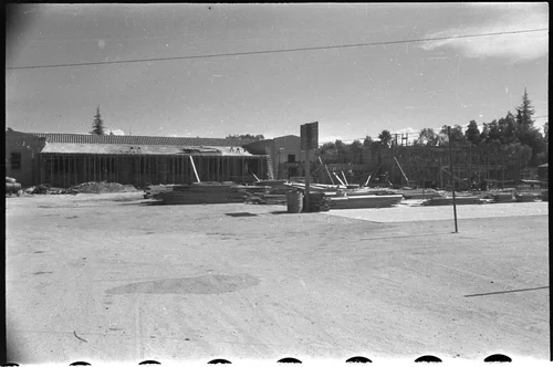 St Francis de Sales Auditorium construction, Riverside, California