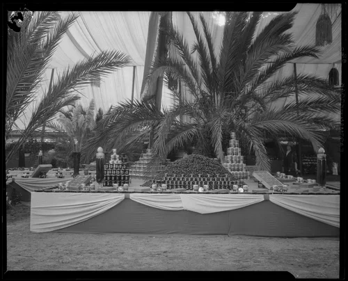 Exhibit at the Southern California Fair, Riverside, 1926
