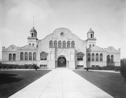 Exterior view of Riverside High School