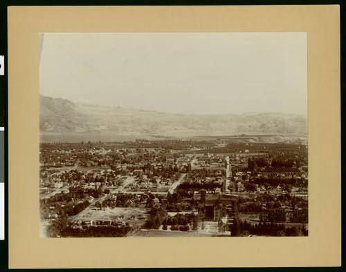 Birdseye view of Riverside from Mount Rubidoux, ca.1900