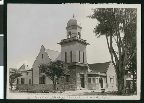First Methodist Church in Upland, ca.1905