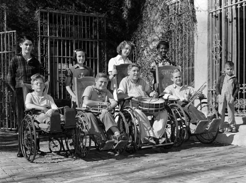 Children's band at Casa Colina