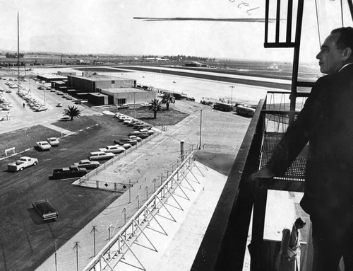 View from control tower