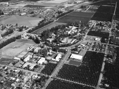 College of Medical Evangelists, Loma Linda, looking east