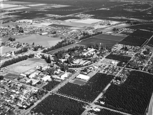 College of Medical Evangelists, Loma Linda, looking east