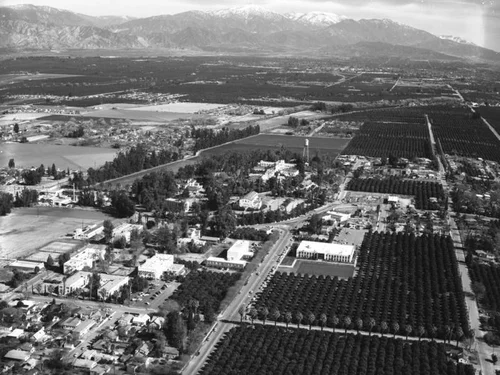 College of Medical Evangelists, Loma Linda, looking east