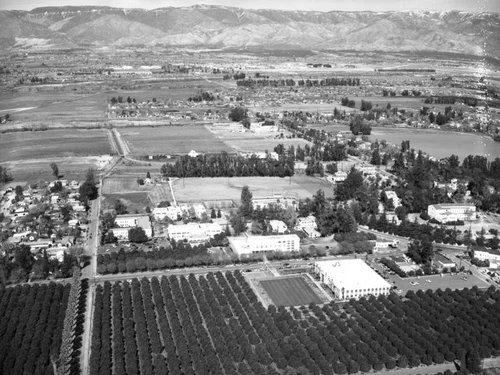 College of Medical Evangelists, Loma Linda, looking north