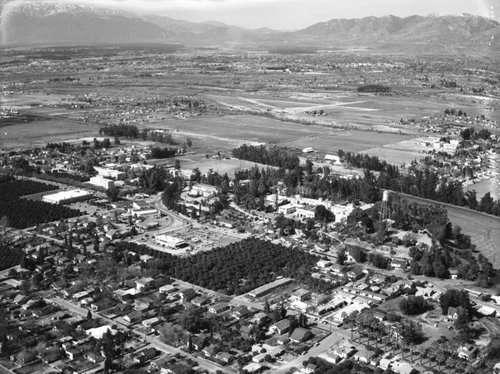 College of Medical Evangelists, Loma Linda, looking northwest