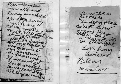 Winslow boys' letter
