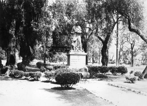 Statue in Upland