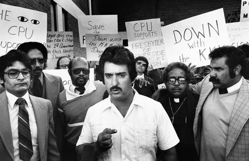 Fontana KKK protest