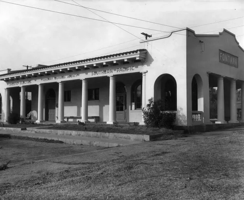 Fontana passenger depot