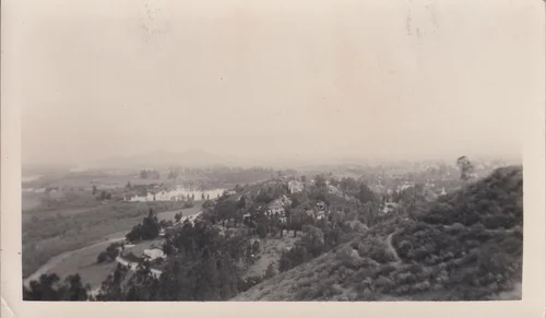 Little Mt. Rubidoux and Lake Evans