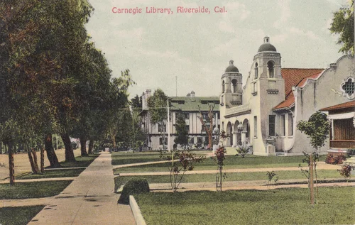 Carnegie Library and Mission Inn