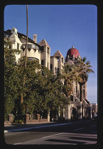 Mission Inn, angle 2, Orange Street, Riverside, California