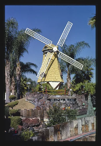 Castle Amusement, windmill, Riverside, California