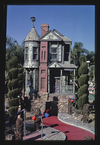 Castle Amusement, old house, Riverside, California