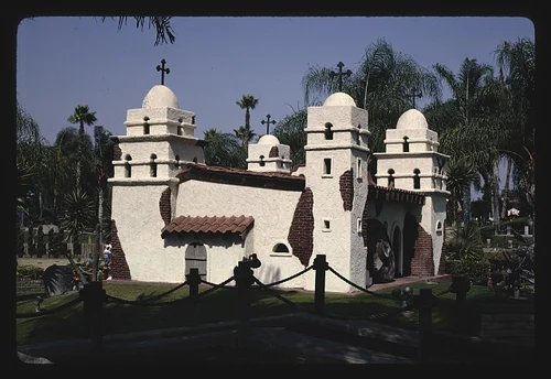 Mission, Castle Amusement Park mini golf, Polk Street, Riverside, California