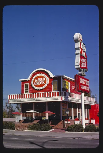 The Mad Greek (formerly Sam's Roast Beef), 6th Street, Corona, California