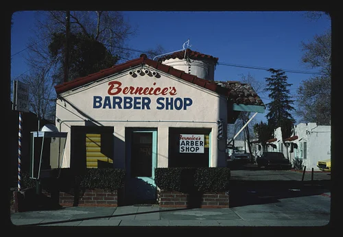 Ber Neice's Barber Shop, San Bernardino, California